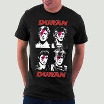 Camiseta camisa Duran Duran, New Wave, Rock, Pop, Tecno, masculino, feminino - Lado B Rock Camisetas