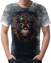 Camiseta Camisa Estampada Steampunk Gorila Tecnovapor 2