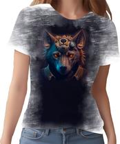 Camiseta Camisa Estampada Steampunk Hyena Tecnovapor 1