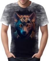 Camiseta Camisa Estampada Steampunk Hyena Tecnovapor 2