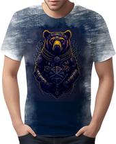 Camiseta Camisa Estampada Steampunk Urso Tecnovapor HD 12