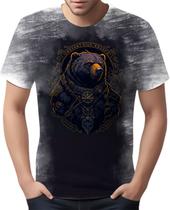 Camiseta Camisa Estampada Steampunk Urso Tecnovapor HD 18