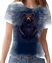 Camiseta Camisa Estampada Steampunk Urso Tecnovapor HD 3