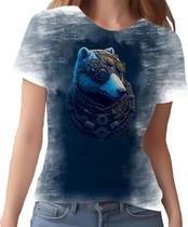 Camiseta Camisa Estampada Steampunk Urso Tecnovapor HD 7 - Enjoy Shop