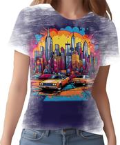 Camiseta Camisa Estampada T-shirt New York Nova York City 1