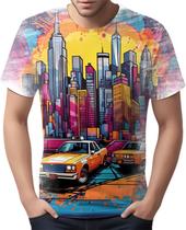 Camiseta Camisa Estampada T-shirt New York Nova York City 4