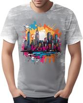 Camiseta Camisa Estampada T-shirt New York Nova York City 6