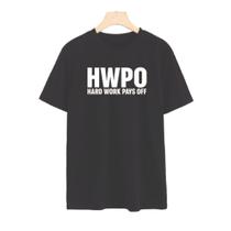 Camiseta camisa Exercício Funcional hard work pays off
