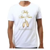 Camiseta camisa feliz ano novo festa réveillon virada ano