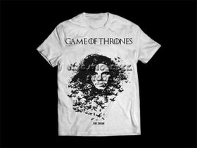 Camiseta / Camisa Feminina Game Of Thrones Jon Snow Série