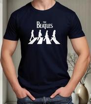Camiseta Camisa Feminina Masculina Adulto Algodão Banda de Rock The Beatle s MOD2
