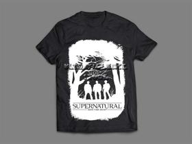 Camiseta / Camisa Feminina Supernatural Série Winchester