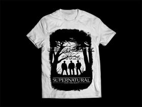 Camiseta / Camisa Feminina Supernatural Série Winchester