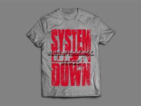 Camiseta / Camisa Feminina System Of A Down Metal