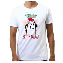 Camiseta camisa flork florks feliz natal festa