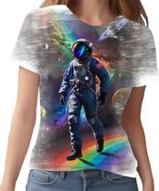 Camiseta Camisa Galaxias Astronauta Marte Lua Planetas 10