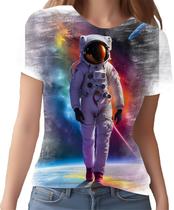 Camiseta Camisa Galaxias Astronauta Marte Lua Planetas 6