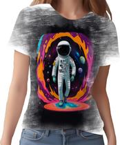 Camiseta Camisa Galaxias Astronauta Marte Lua Planetas 7