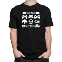 Camiseta Camisa Games VideogameGeekGamer Control Freak - DKING CREATIVE