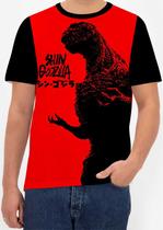 Camiseta Camisa Godzilla Desenho Jogo Infantil Kid Menino 2_x000D_