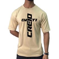 Camiseta camisa gospel cristã cruz creio em ti Jesus Deus