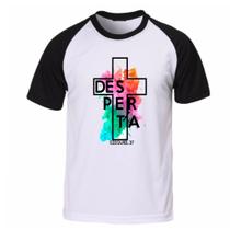 Camiseta camisa gospel cruz desperta Ezequiel 37
