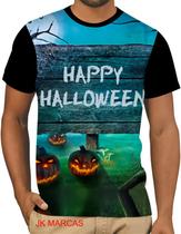 Camiseta Camisa Halloween Festa Fantasia Abóbora Terror K19 - jk marcas