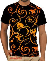 Camiseta Camisa Halloween Festa Fantasia Abóbora Terror K20