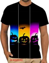 Camiseta Camisa Halloween Festa Fantasia Abóbora Terror K8