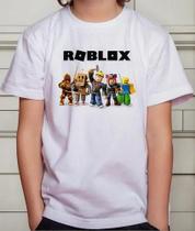 Camiseta Camisa Infantil Juvenil Gamer Roblo ox Menino Menina 100% Algodão MD1