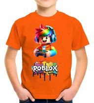 Camiseta Camisa Infantil Juvenil Gamer Roblox MD3