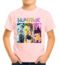 Camiseta Camisa Infantil Juvenil Menina Menino Huntrix Guerreiras do K-pop Md3