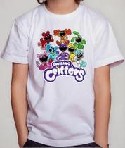 Camiseta Camisa Infantil Juvenil Menino Menina Smili ng Critte rs Popp y Play time Game Md1