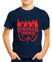 Camiseta Camisa Infantil Juvenil Para Menino Menina 100% Algodão SÉRIE Stranger Thingss MD1
