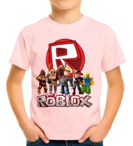 Camiseta Camisa Infantil Juvenil para Menino Menina Gamer Roblox MD5