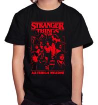 Camiseta Camisa Infantil Juvenil Série Stranger Thingss MD2