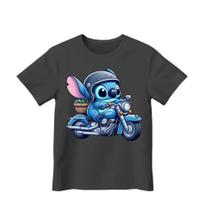Camiseta Camisa Infantil Menina e Menino lilo stitch 100% Algodão Camiseta Camisa Infantil Menina e Menino lilo stitch 100% Algodão