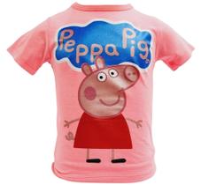 Camiseta Camisa Infantil Pepa Pig Algodão Alta Qualidade