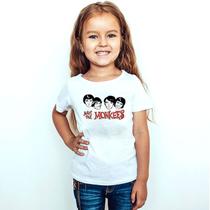 Camiseta camisa infantil The Monkees band rock anos 60 estampa exclusiva Camiseta camisa infantil The Monkees band rock anos 60 estampa exclusiva