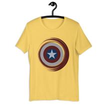 Camiseta Camisa Infantil Unissex - Capitão América Escudo