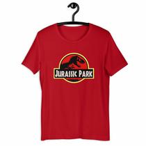 Camiseta Camisa Infantil Unissex - Jurassic Park Dinossauro