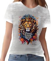 Camiseta Camisa Jesus Cristo Deus Leão de Judá Rei Senhor 2