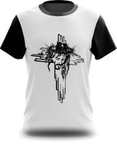 Camiseta Camisa Jesus na Cruz Pascoa 06