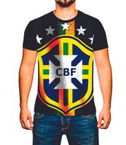 Camiseta Camisa Jogo Futebol Copa Do Mundo Brasil País K17