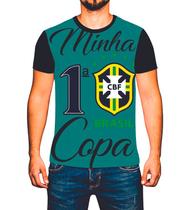 Camiseta Camisa Jogo Futebol Copa Do Mundo Brasil País K42