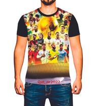 Camiseta Camisa Jogo Futebol Copa Do Mundo Brasil País K46
