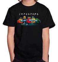 Camiseta Camisa Juvenil Infantil Menina Menino Gamer O Impostor Among Uss md1
