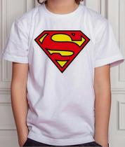 Camiseta Camisa Juvenil Infantil Menina Menino Super mann Super Hom em Herói MD1