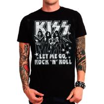 Camiseta camisa Kiss , rock, clássico, retrô exclusiva masculino, feminino