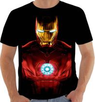 Camiseta Camisa Lc 5225 Iron Man Homem De Ferro Vingadores